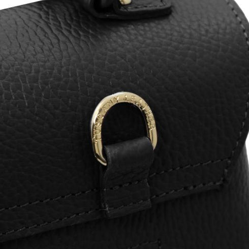 Silene - Leather convertible backpack handbag